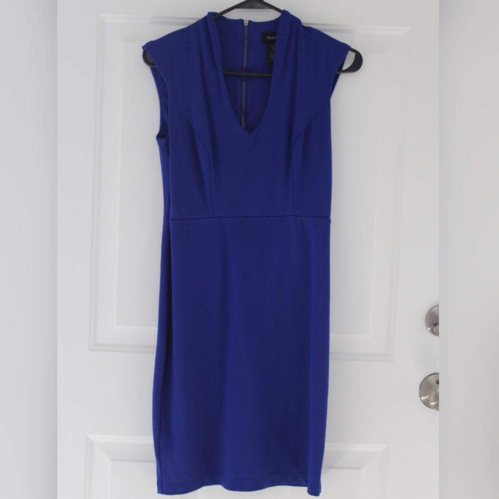Teeze Me Royal Blue Sleeveless Dress